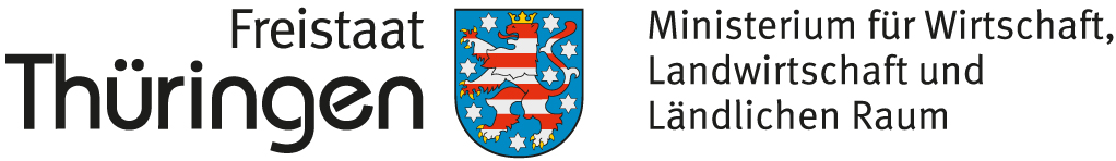 Logo Ministerium für Wirtschaft, Landwirtschaft und Ländlichen Raum Freistaat Thüringen