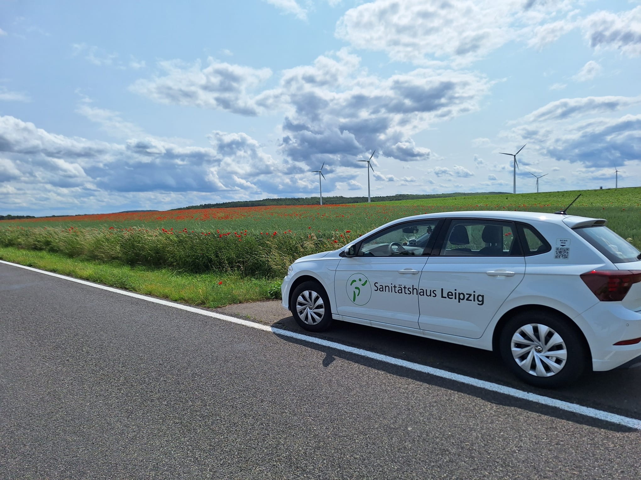 Wundschwester in Leipzig Außendienst unterwegs